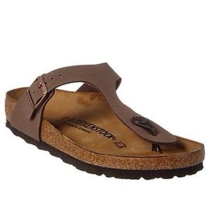 Birkenstock Gizeh Birko-Flor Leather Sandal